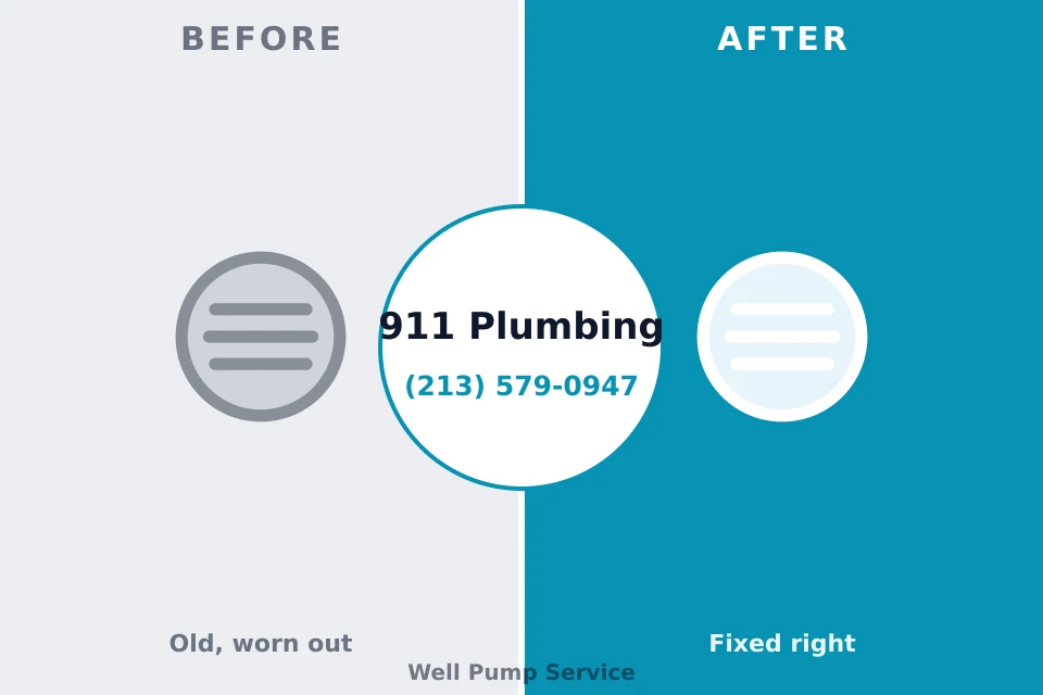 Before and after: plumbing repair Schuylkill Haven, PA